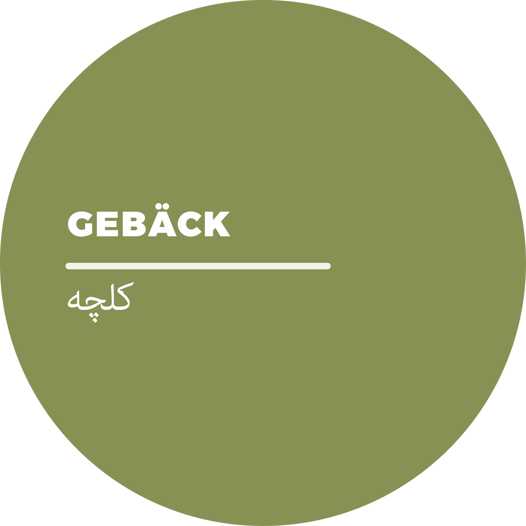 Persisches, orientalisches und afghanisches Kulcha Gebäck - Kischmisch
