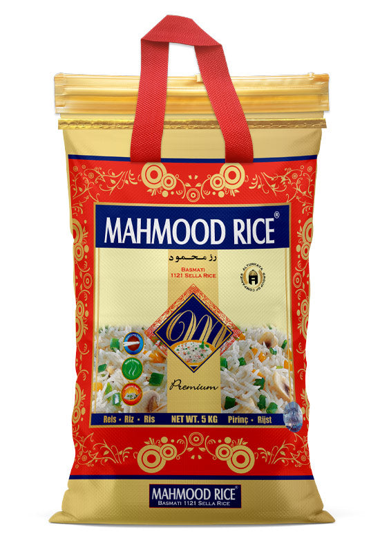 Mahmood Indian 1121 Sella Reis Basmati aus Indien 5kg - Kischmisch
