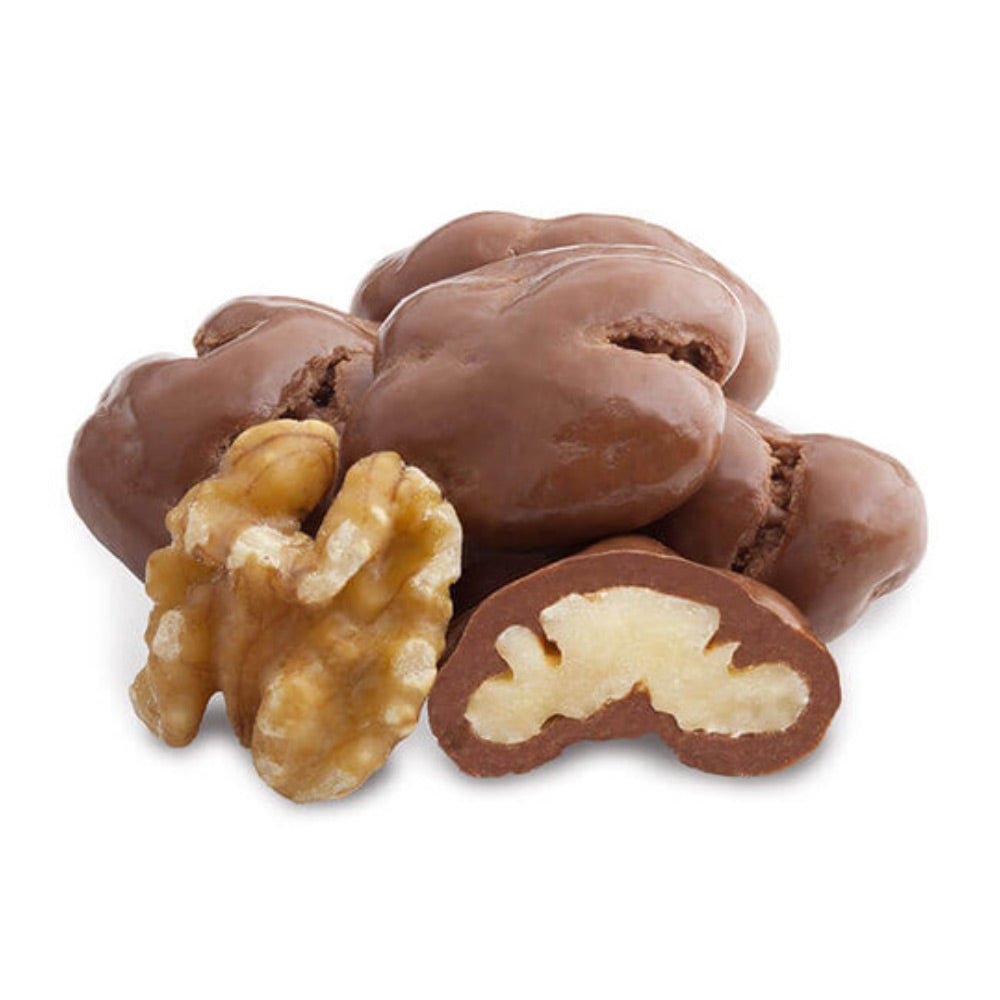Walnuss überzogen mit Schokolade - Kischmisch