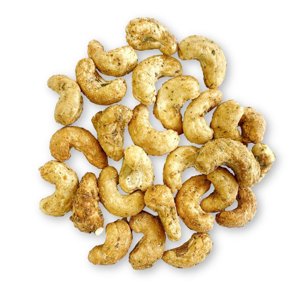 Premium Cashewkerne mit Rosmarin und Knoblauch - Kischimsch