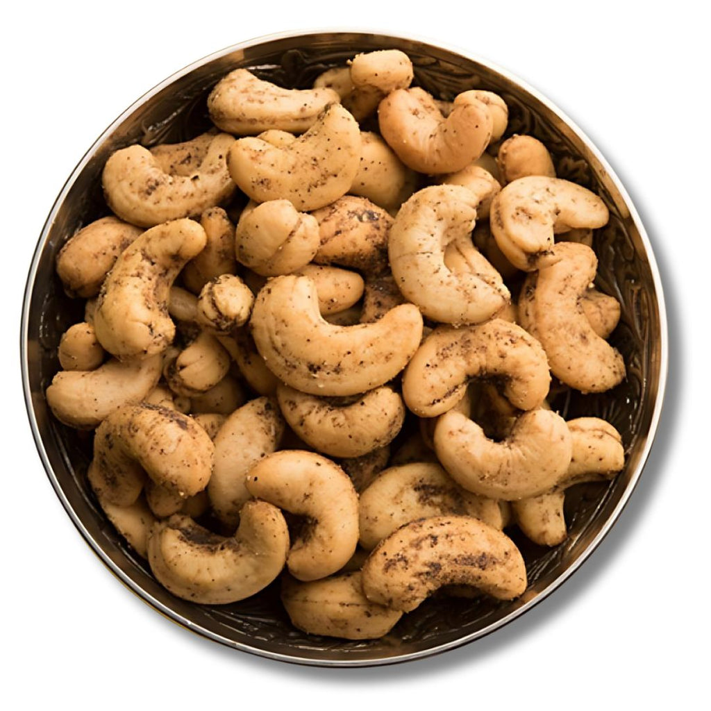 Premium Jumbo (W210) Cashewkerne mit Pfeffer - Kischmisch