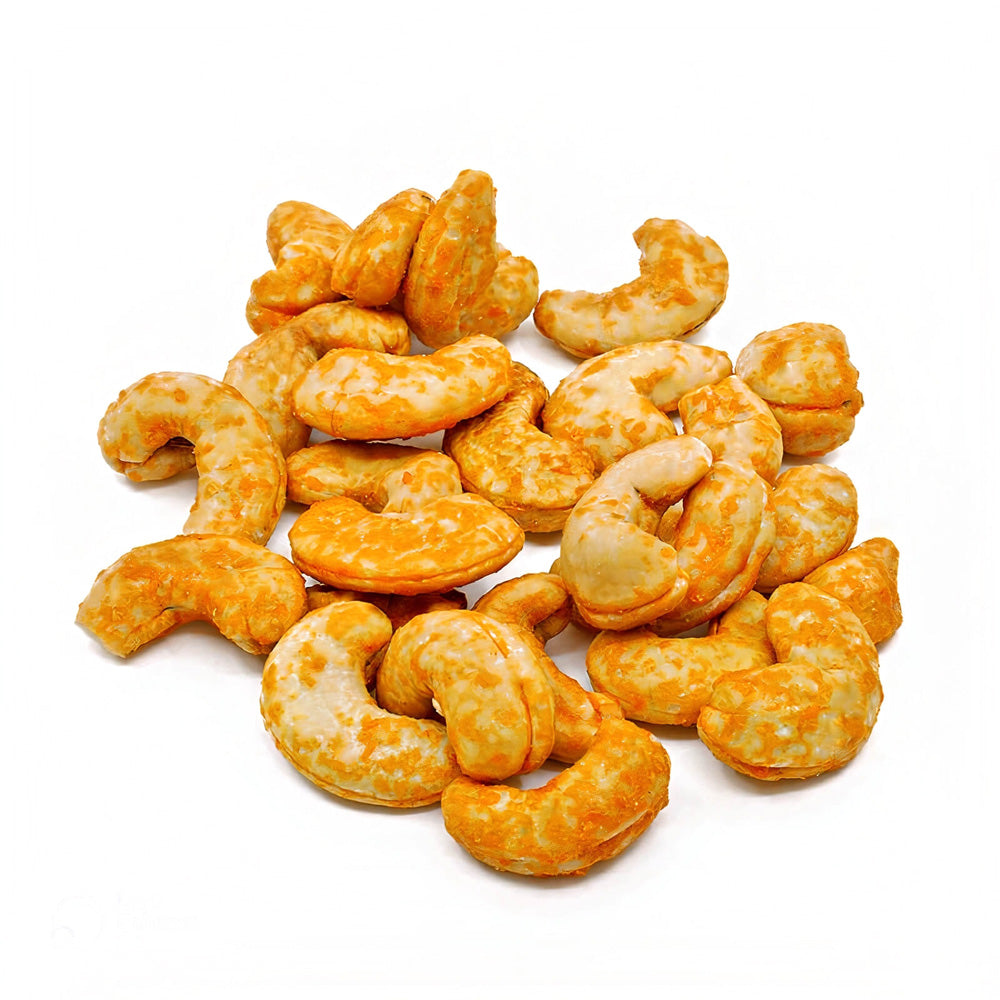 Premium Jumbo Cashewkerne mit Käse Gewürz - Kischmisch