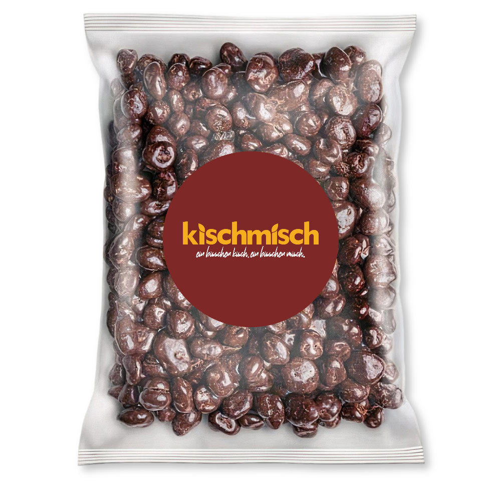 Jumbo Rosinen in dunkler Zartbitter Schokolade kaufen | Kischmisch Jumbo Rosinen in dunkler Zartbitter Schokolade kaufen | Kischmisch