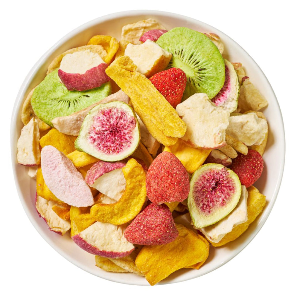 Gefriergetrockneter Trockenfrucht Mix aus 11 Früchten - Kischmisch