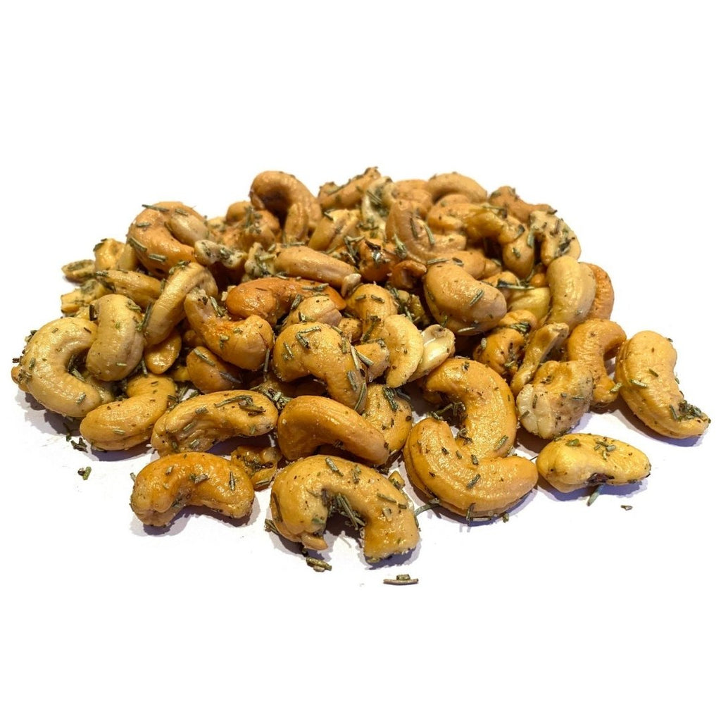 Premium Jumbo (W210) Cashewkerne mit Rosmarin - Kischmisch
