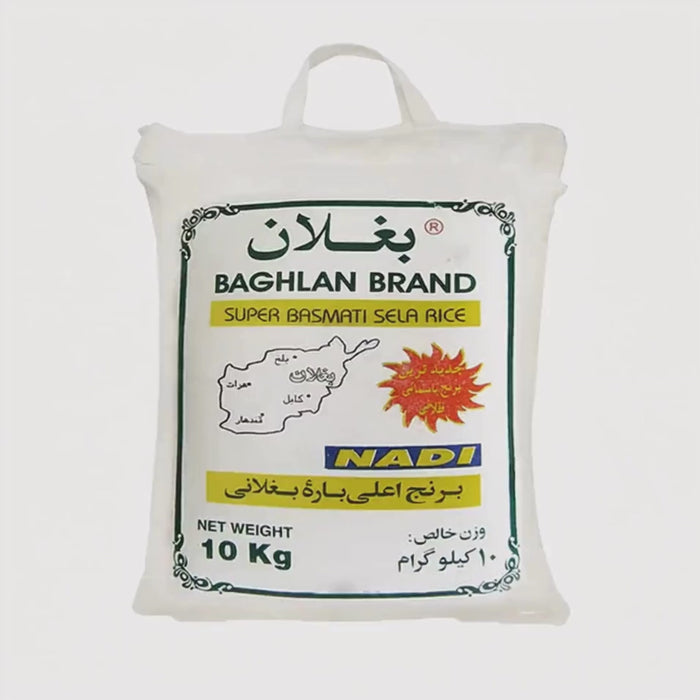 Nadi Baghlan Super Basmati Reis aus Punjab - Kischmisch