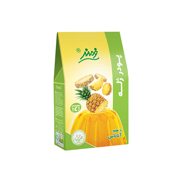 Ananas Jelly Gelee Pulver Farmand - Kischmisch.de