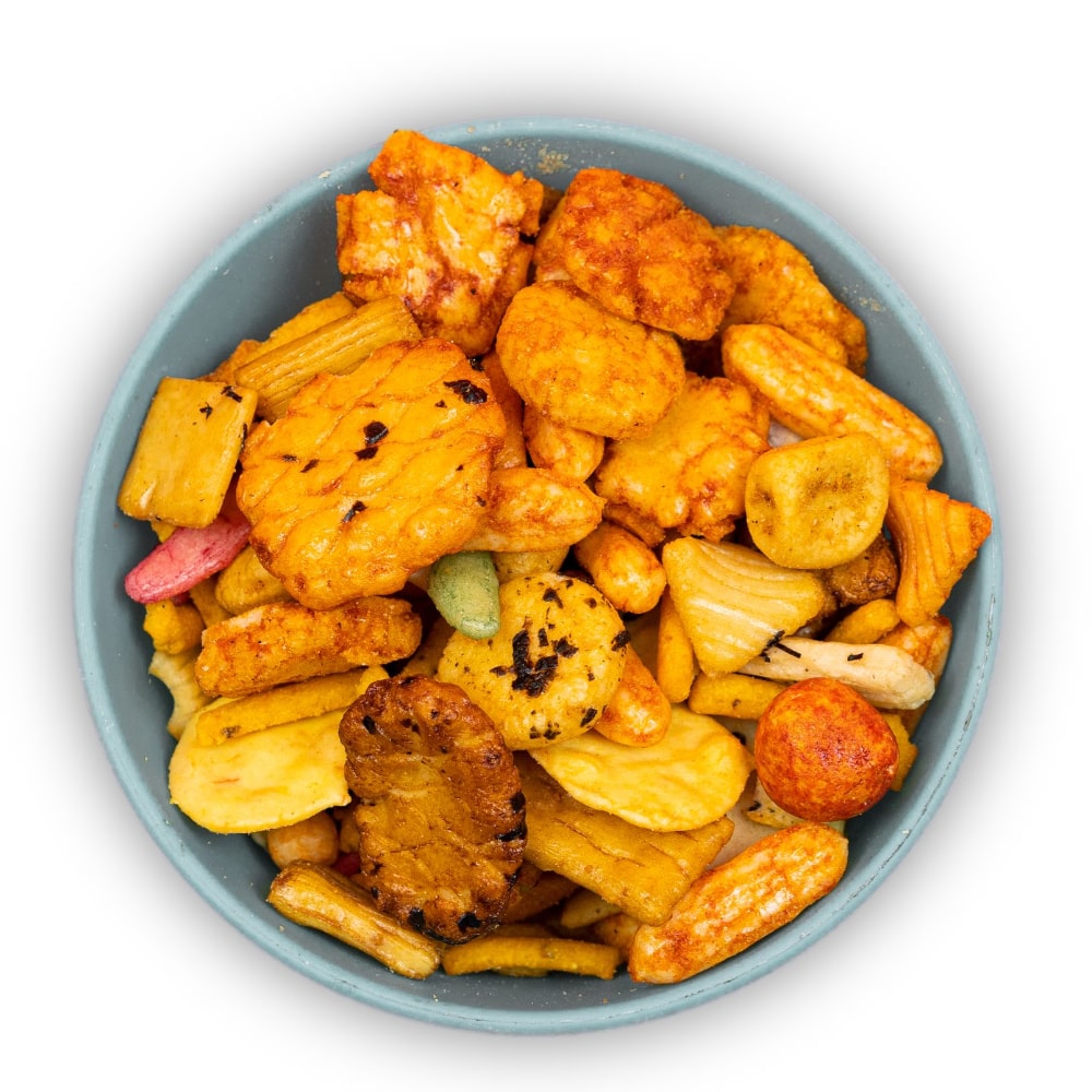 Asiatische Erdnuss und Reiscracker süß & spicy | Kischmisch.de Asiatische Erdnuss und Reiscracker süß & spicy | Kischmisch.de