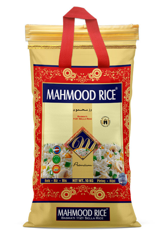 Mahmood Indian 1121 Sella Reis Basmati aus Indien 10kg - Kischmisch