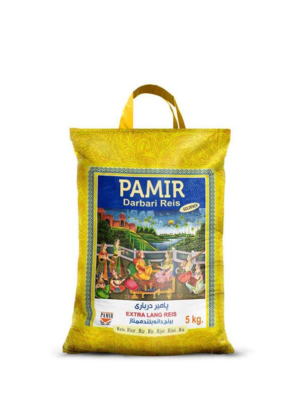 Pamir Darbari Langkorn Basmati Reis 5kg - Kischmisch
