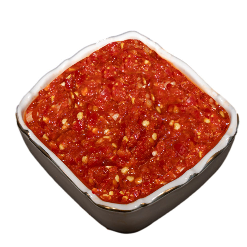 Afghanisches Tomaten Chili Chutney scharf - Homemade